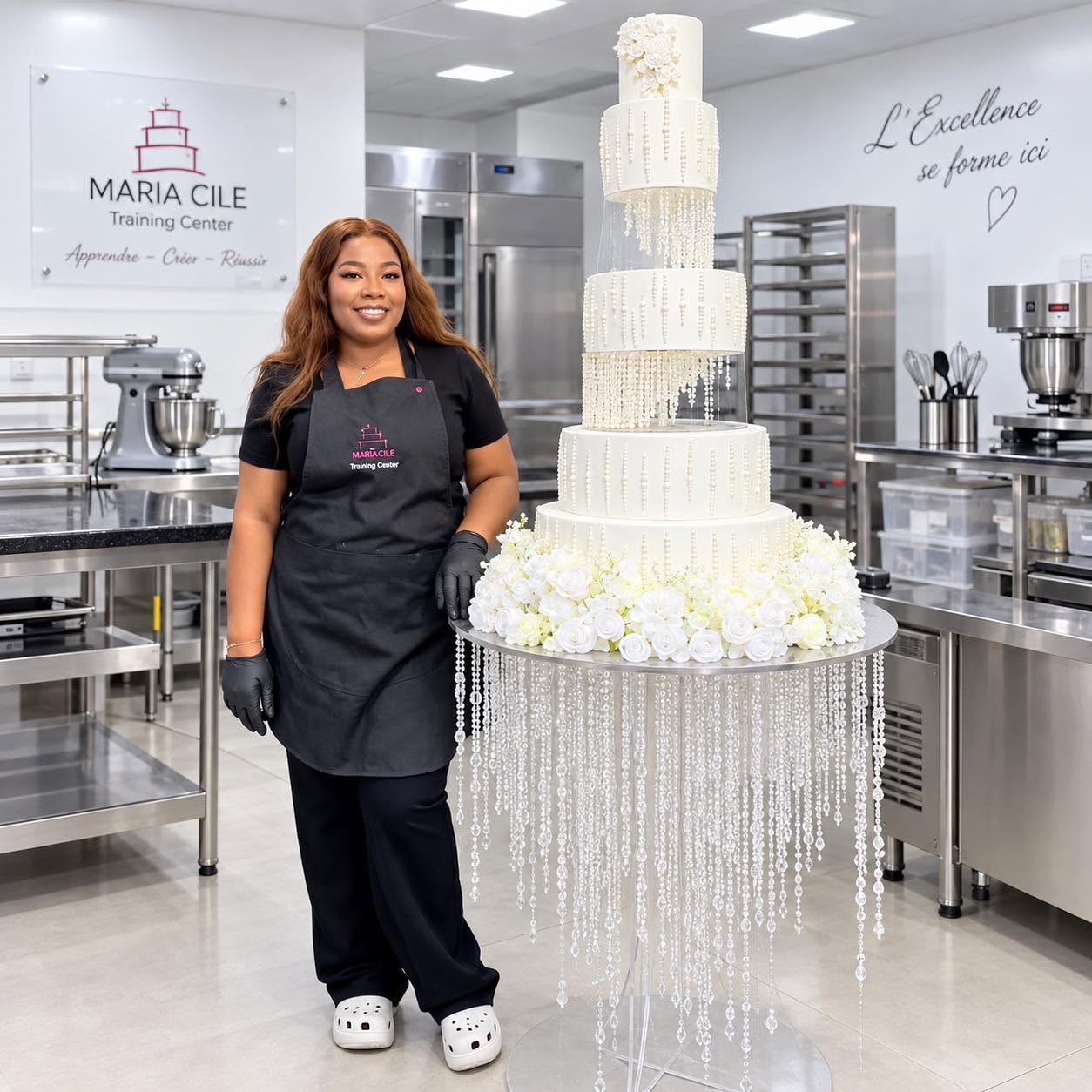 Gâteau d'exception réalisé par la Pâtisserie MariaCile